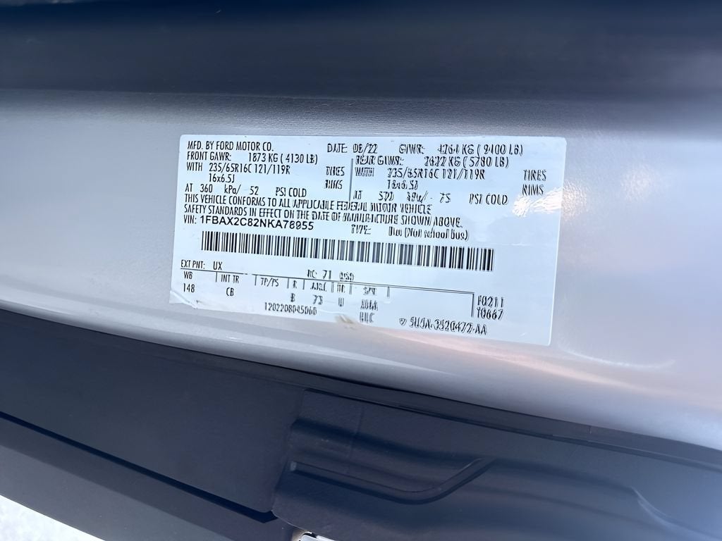 2022 Ford Transit Passenger Wagon XL