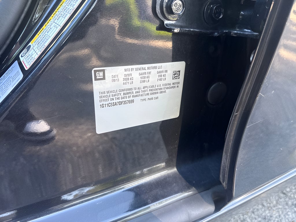 2013 Chevrolet Malibu LT