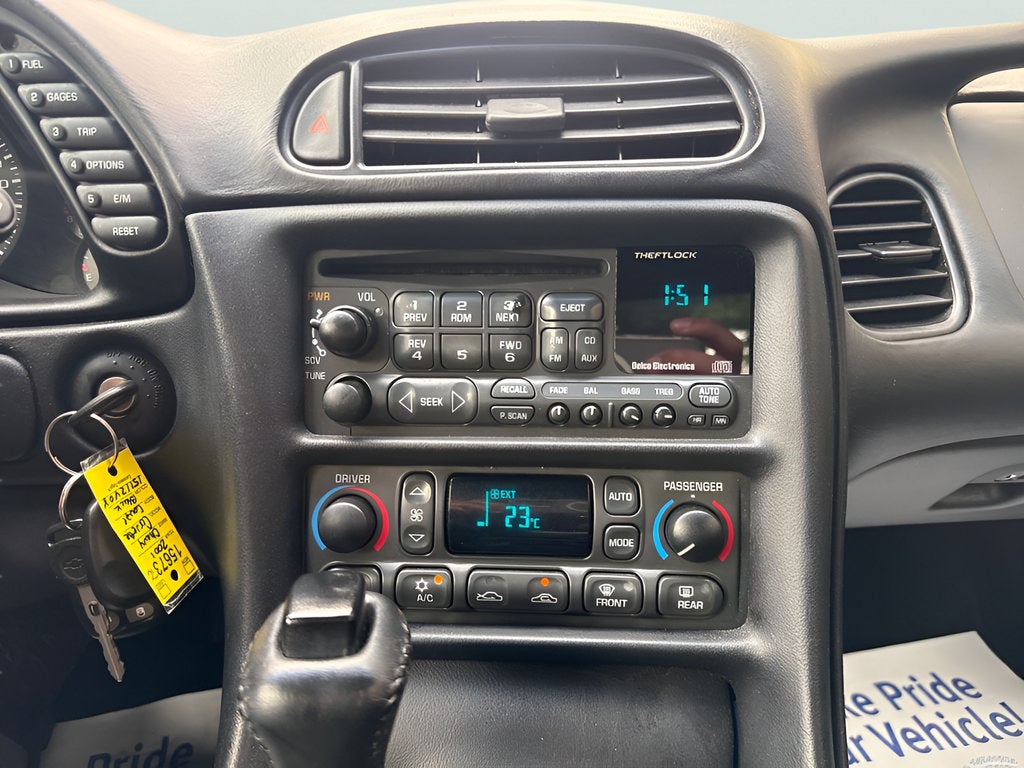 2001 Chevrolet Corvette 2dr Cpe