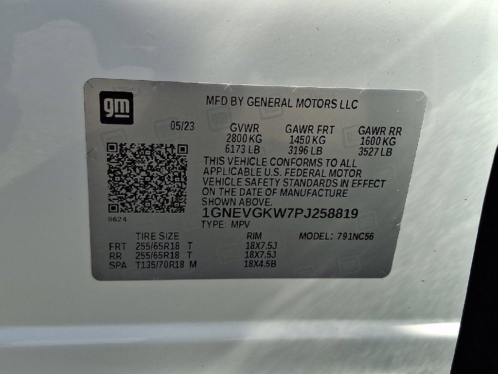 2023 Chevrolet Traverse LT Cloth