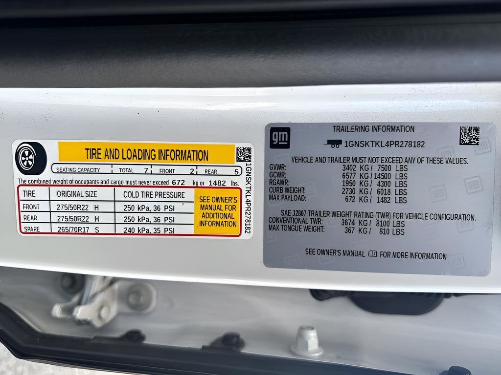 2023 Chevrolet Tahoe High Country