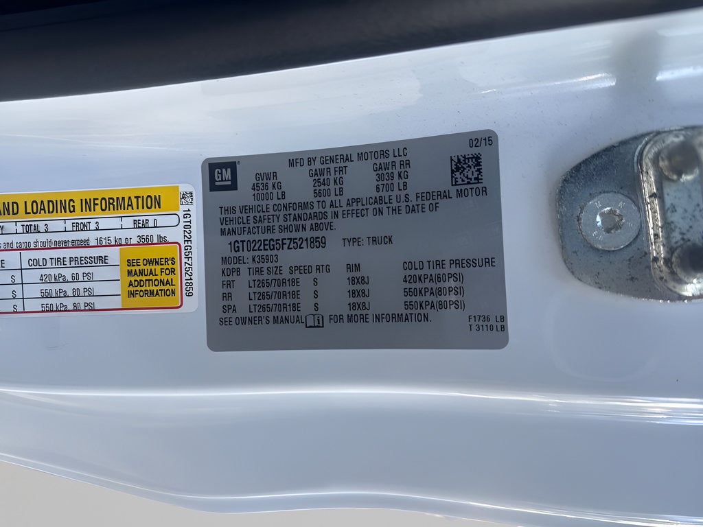 2015 GMC Sierra 3500 HD SLE