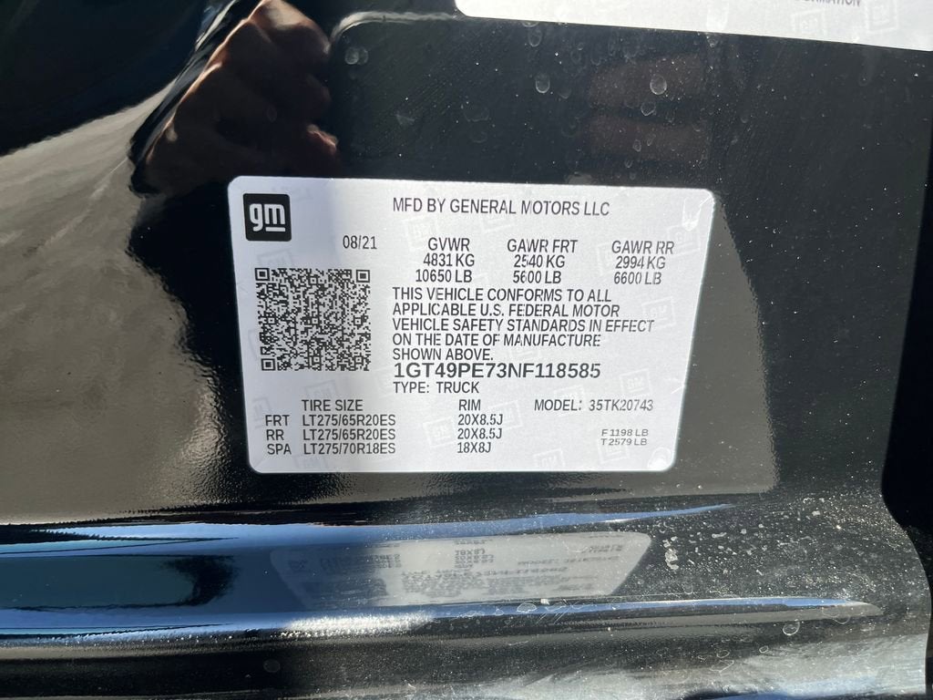 2022 GMC Sierra 2500 HD AT4