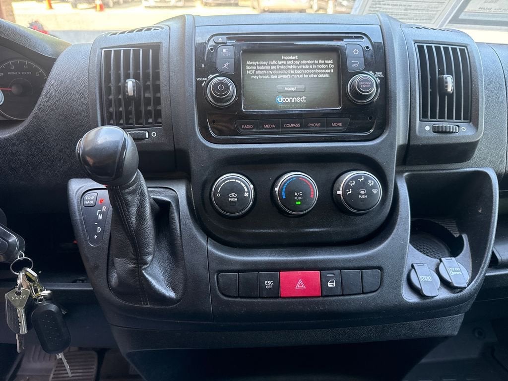 2017 RAM ProMaster Cargo Van 1500 Low Roof 118" WB