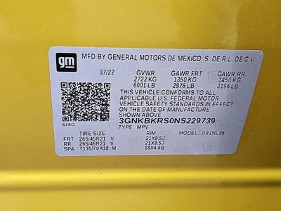 2022 Chevrolet Blazer RS