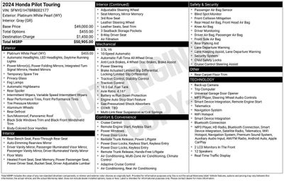 2024 Honda Pilot Touring