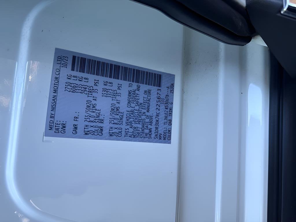2024 Nissan Pathfinder Platinum