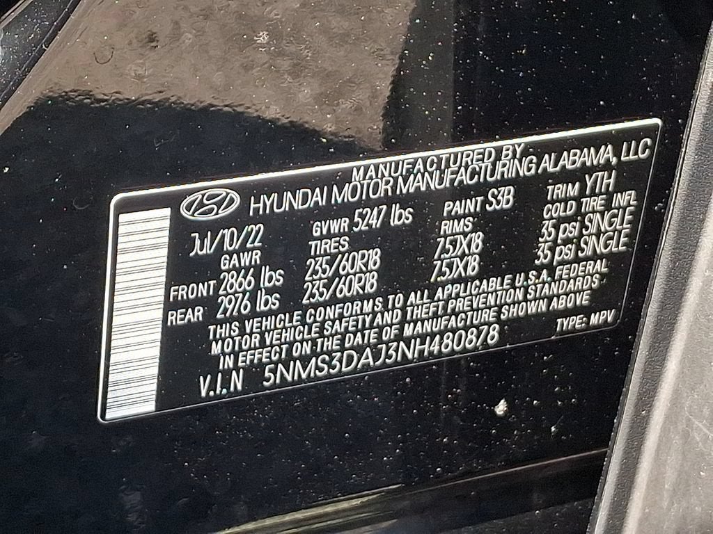 2022 Hyundai Santa Fe SEL