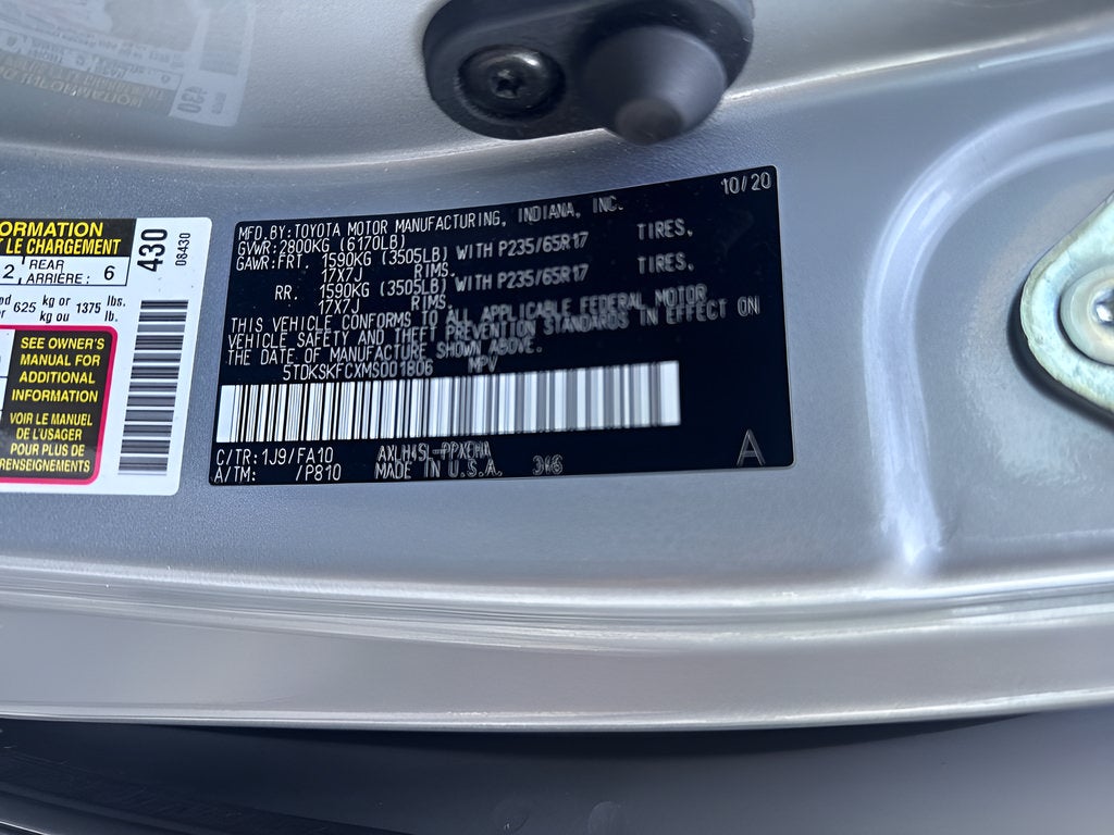 2021 Toyota Sienna LE