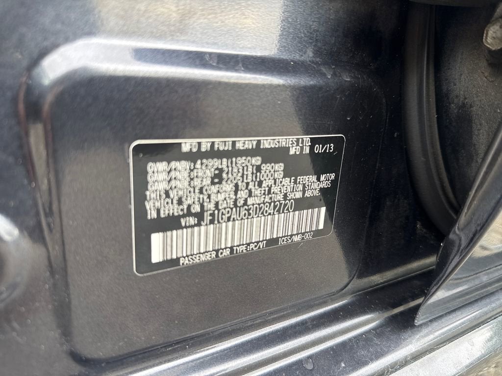2013 Subaru Impreza Wagon 2.0i Sport Limited