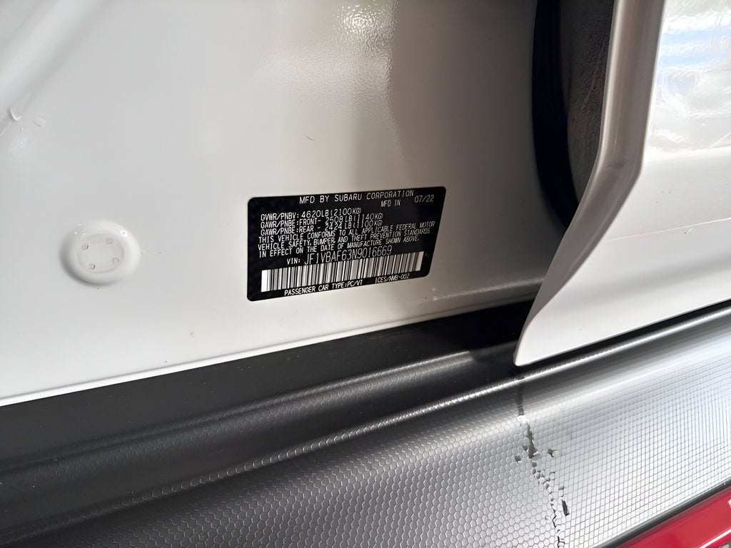 2022 Subaru WRX Premium