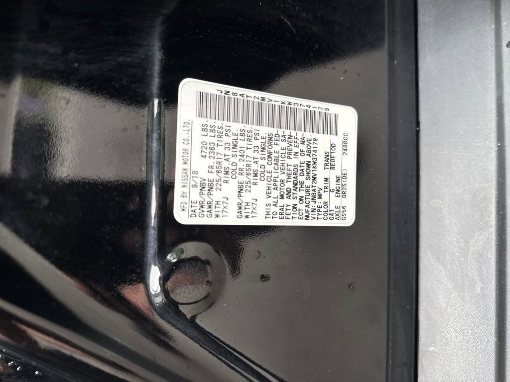 2019 Nissan Rogue SV