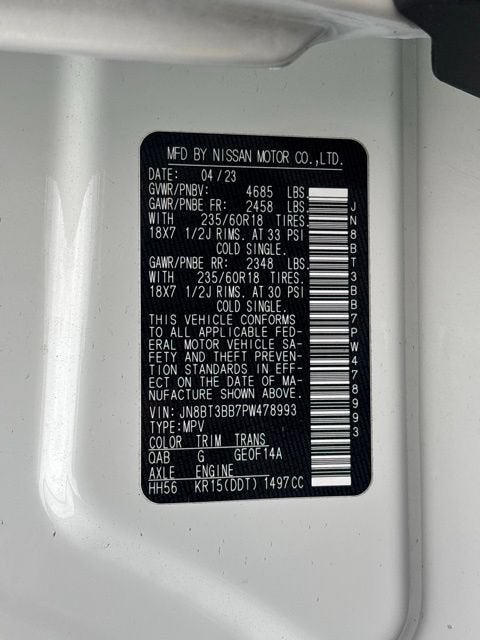 2023 Nissan Rogue SV
