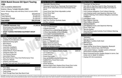 2024 Buick Encore GX Sport Touring