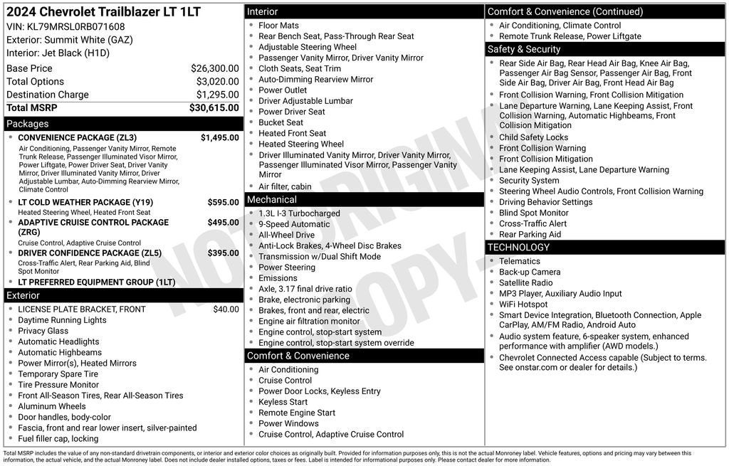 2024 Chevrolet Trailblazer LT