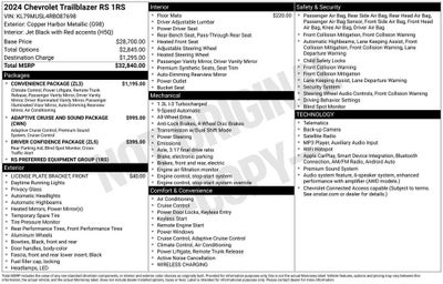 2024 Chevrolet Trailblazer RS