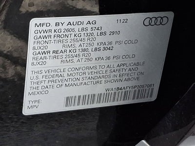 2023 Audi SQ5 Premium Plus