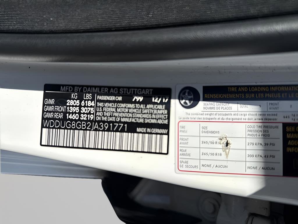 2018 Mercedes-Benz S-Class S 560