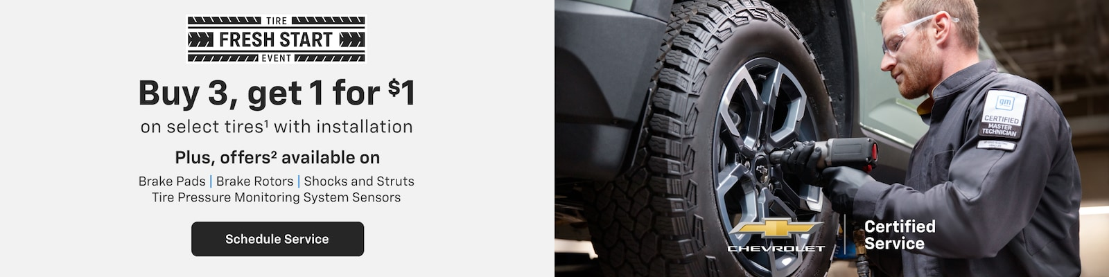 Buy 3 Get 1 For $1 at Curry Chevrolet in Scarsdale NY